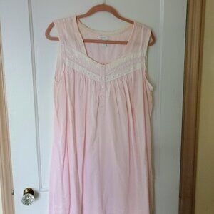 Charter Club Shortie Nightgown - Pink - XL